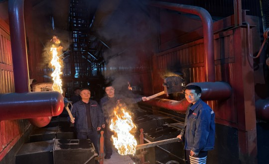 2024年10月13日，，，，，，供热总公司红旗分公司举行2024—2025年度供暖期燃烧启动仪式_副本.jpg